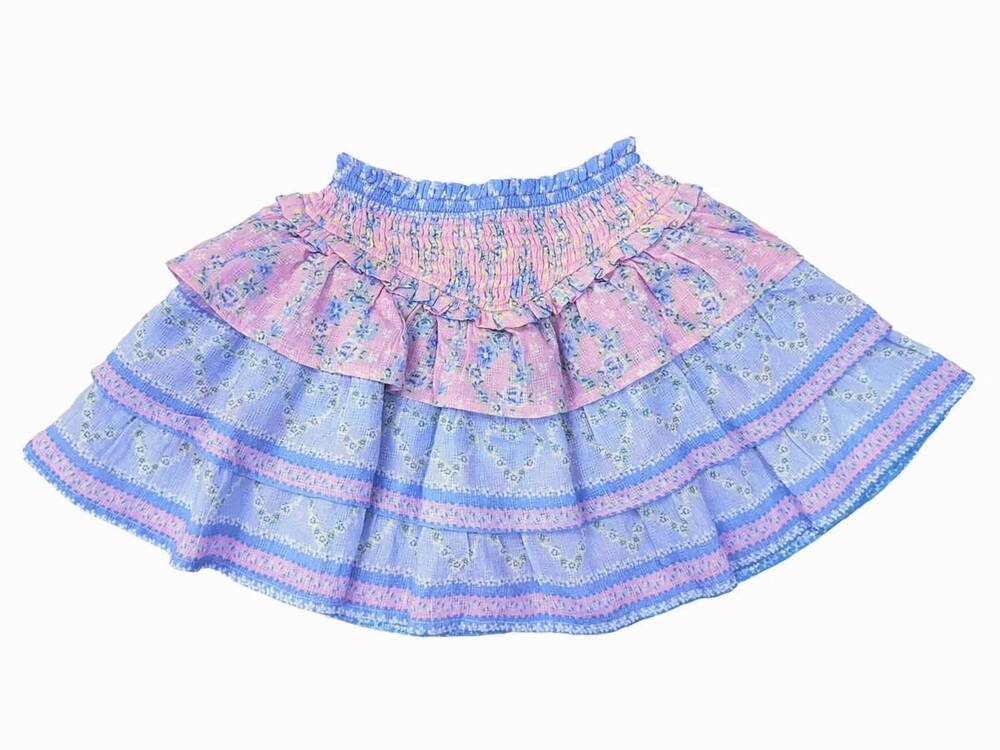 NEW SMALL SHOP kids patchwork hearts valerie skort in multi